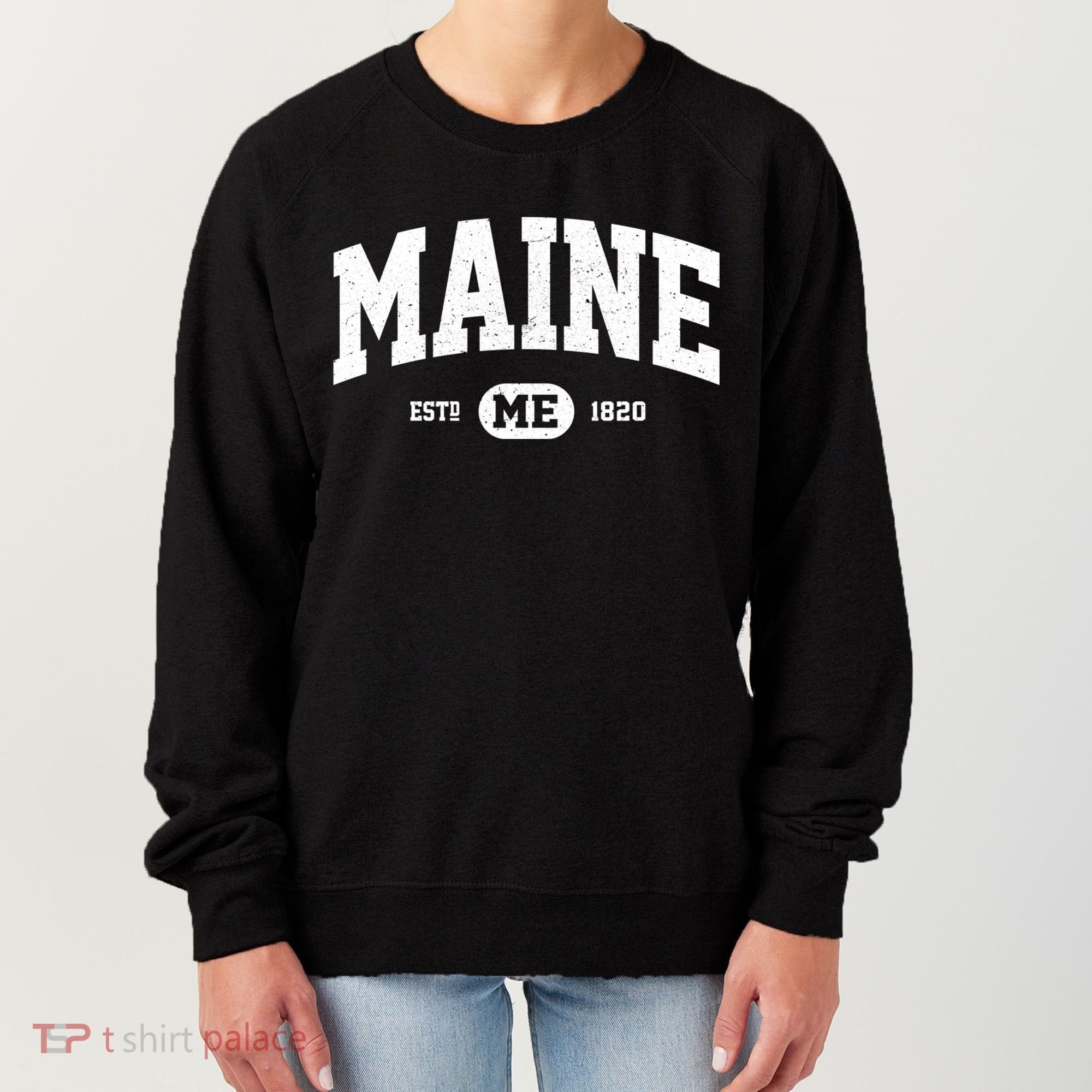 Home State Maine Established Women's Sweatshirt