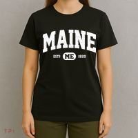 Home State Maine Established T-Shirt thumb 4