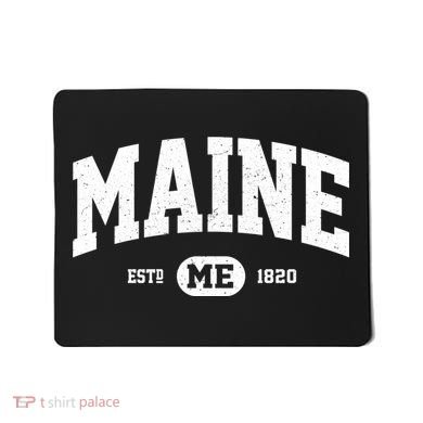 Home State Maine Established Mousepad