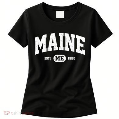 Home State Maine Established Women's T-Shirt