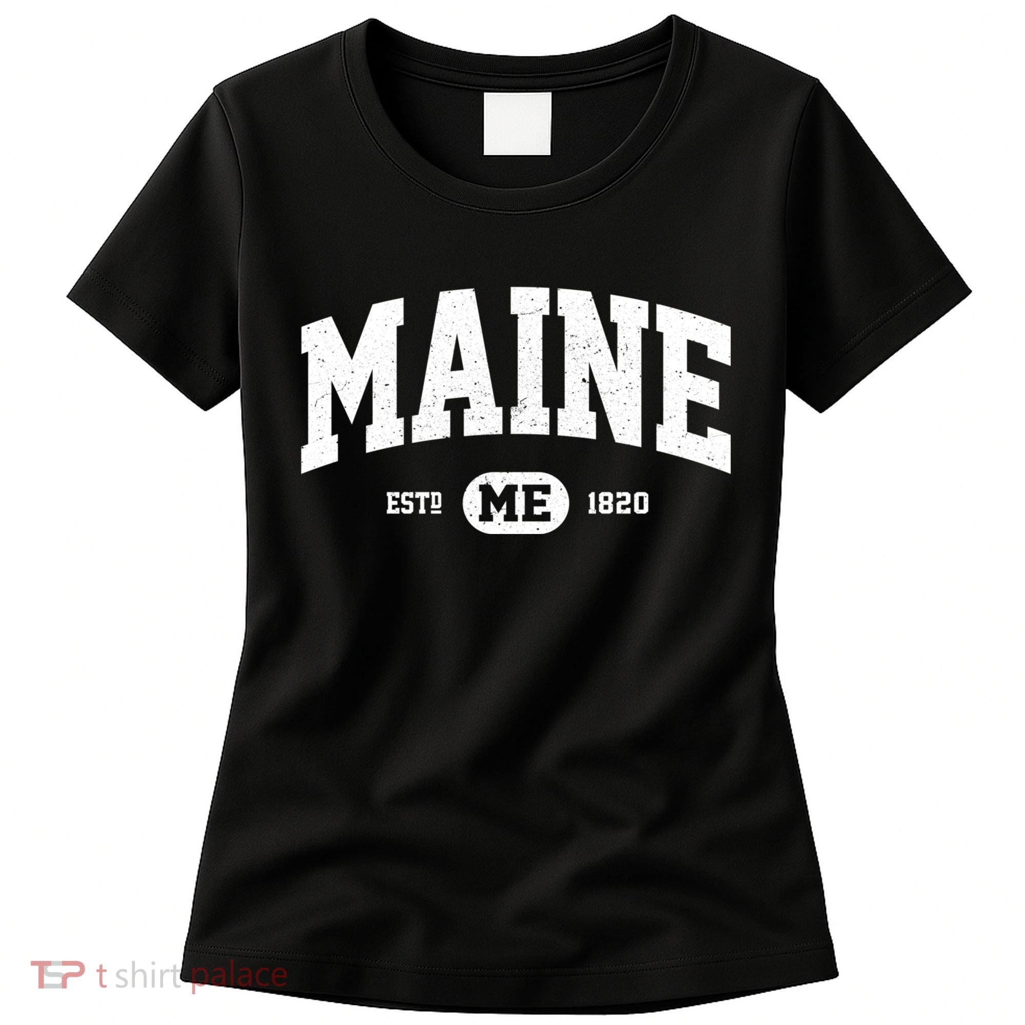 Home State Maine Established Women's T-Shirt