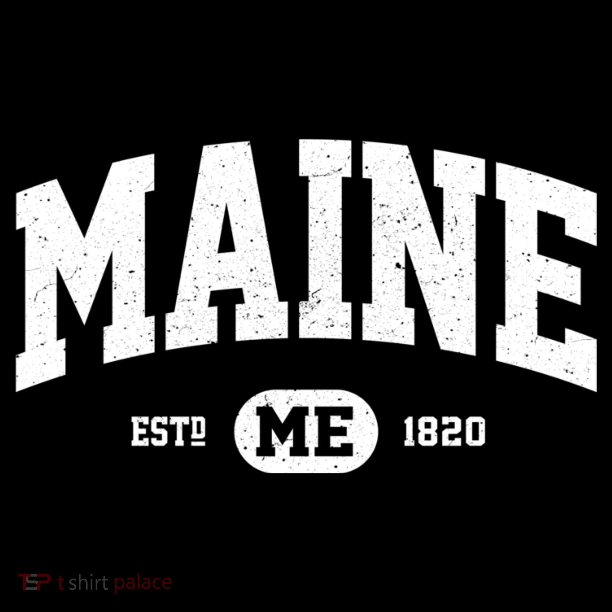 Home State Maine Established Women's T-Shirt