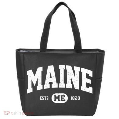 Home State Maine Established Tote Bag