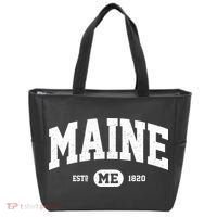 Home State Maine Established Tote Bag thumb 0