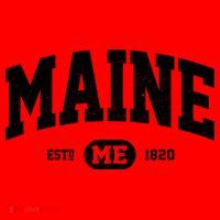 Home State Maine Established Santa Hat thumb 1