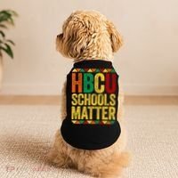 HBCU Schools Matter  Historical Black College Alumni  Doggie Tank thumb 2