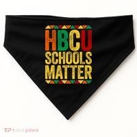 HBCU Schools Matter  Historical Black College Alumni  USA-Made Doggie Bandana thumb 0