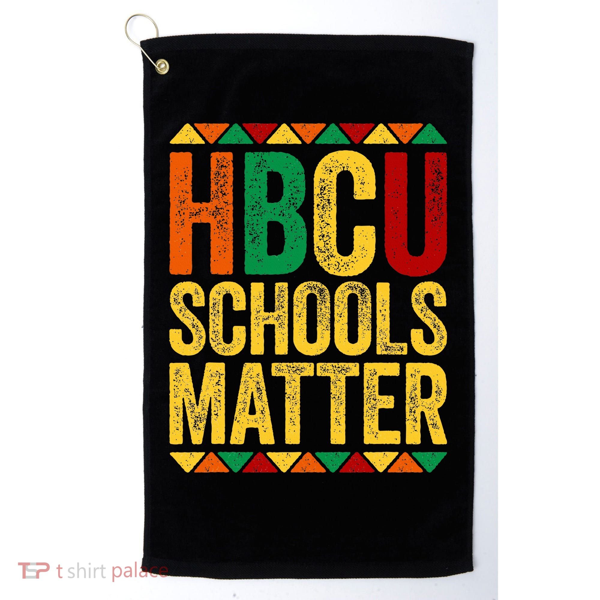 HBCU Schools Matter  Historical Black College Alumni  Golf Towel
