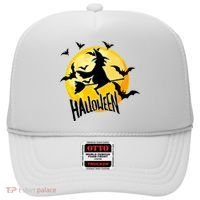 Halloween Spooky Moon Flying Witch Hat thumb 0