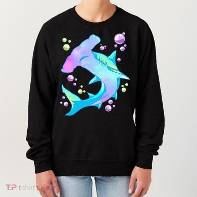 Hammerhead Shark Marine Life Gift Women's Sweatshirt