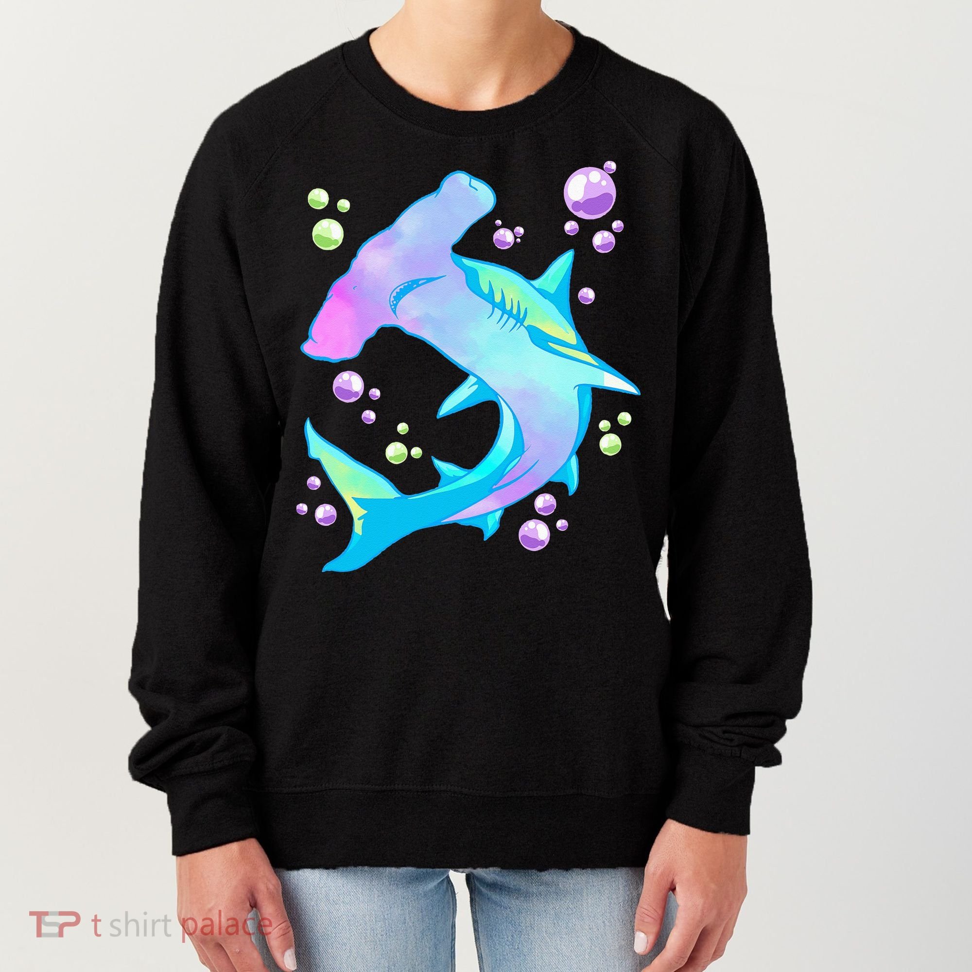 Hammerhead Shark Marine Life Gift Women's Sweatshirt