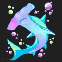 Hammerhead Shark Marine Life Gift Women's Sweatshirt thumb 2