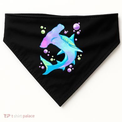 Hammerhead Shark Marine Life Gift USA-Made Doggie Bandana