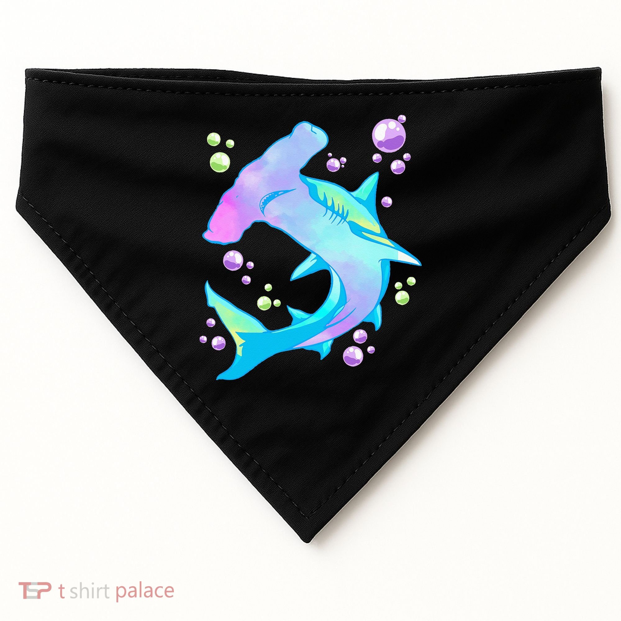 Hammerhead Shark Marine Life Gift USA-Made Doggie Bandana