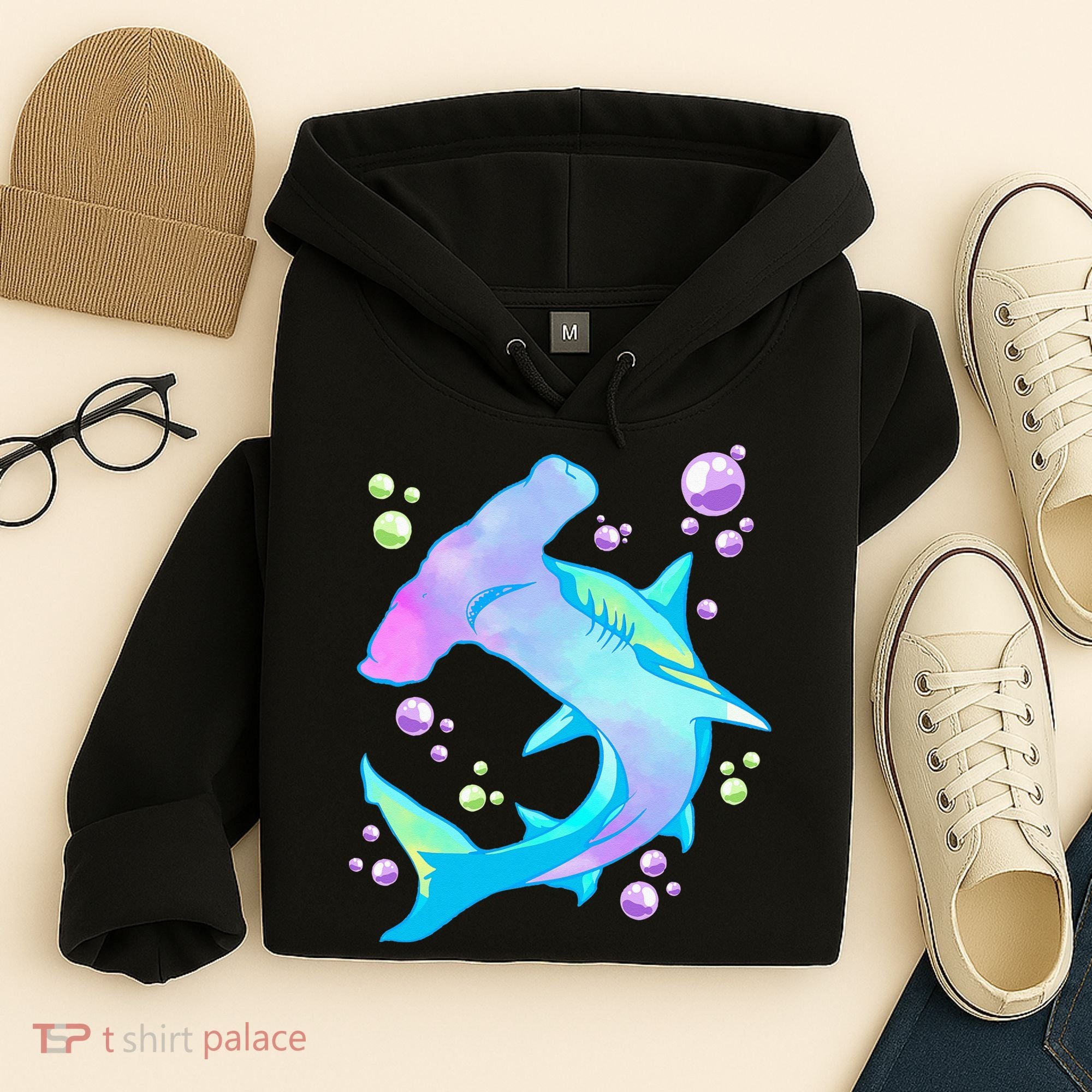 Hammerhead Shark Marine Life Gift Hoodie