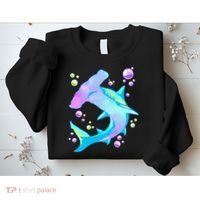 Hammerhead Shark Marine Life Gift Sweatshirt thumb 2