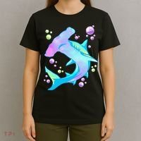 Hammerhead Shark Marine Life Gift T-Shirt thumb 4