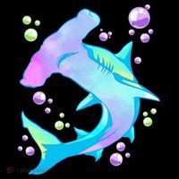 Hammerhead Shark Marine Life Gift Ornament thumb 1