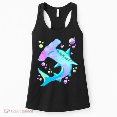 Hammerhead Shark Marine Life Gift Women's Tank Top