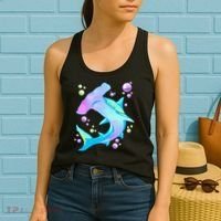 Hammerhead Shark Marine Life Gift Women's Tank Top thumb 2