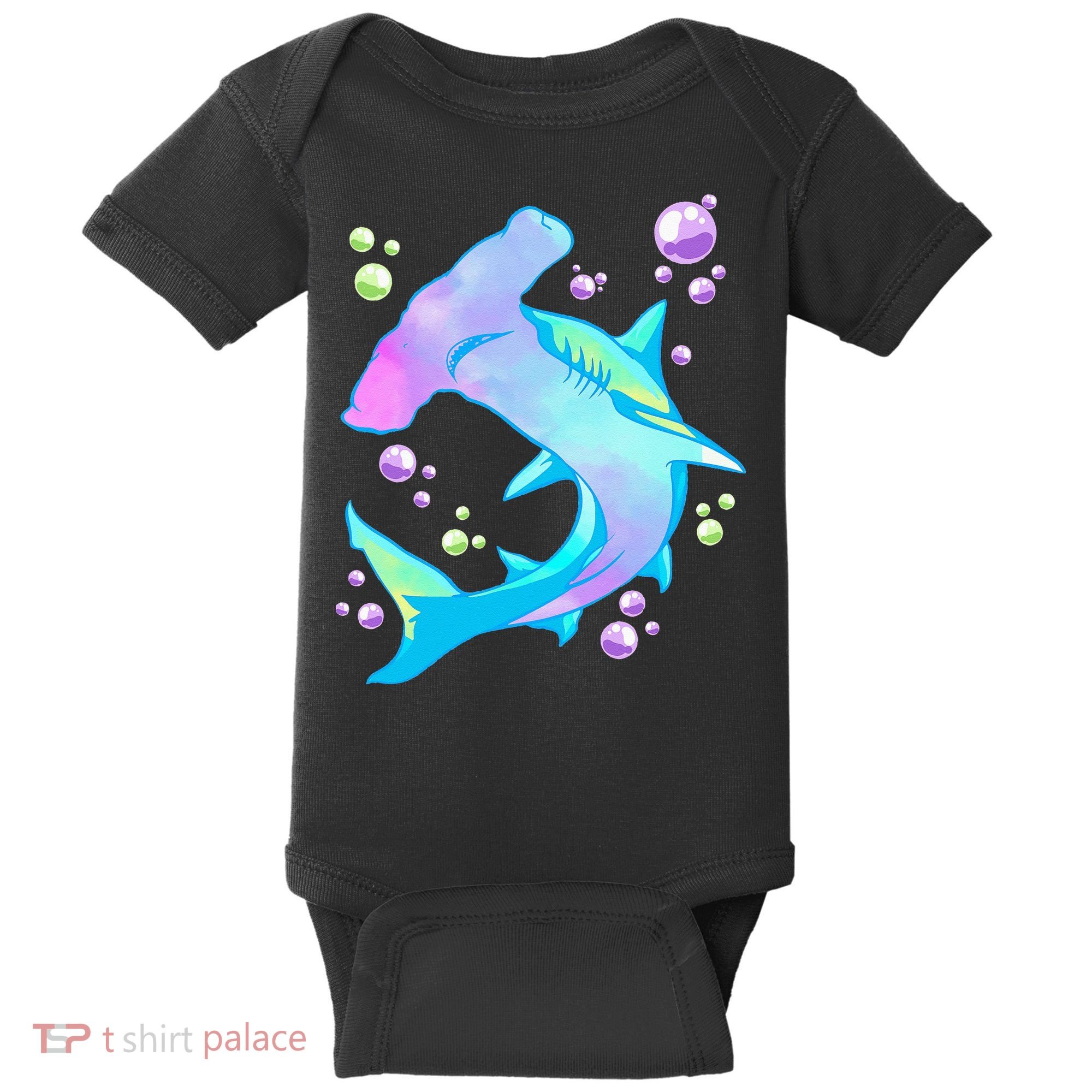 Hammerhead Shark Marine Life Gift Baby Bodysuit