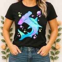 Hammerhead Shark Marine Life Gift Women's T-Shirt thumb 2