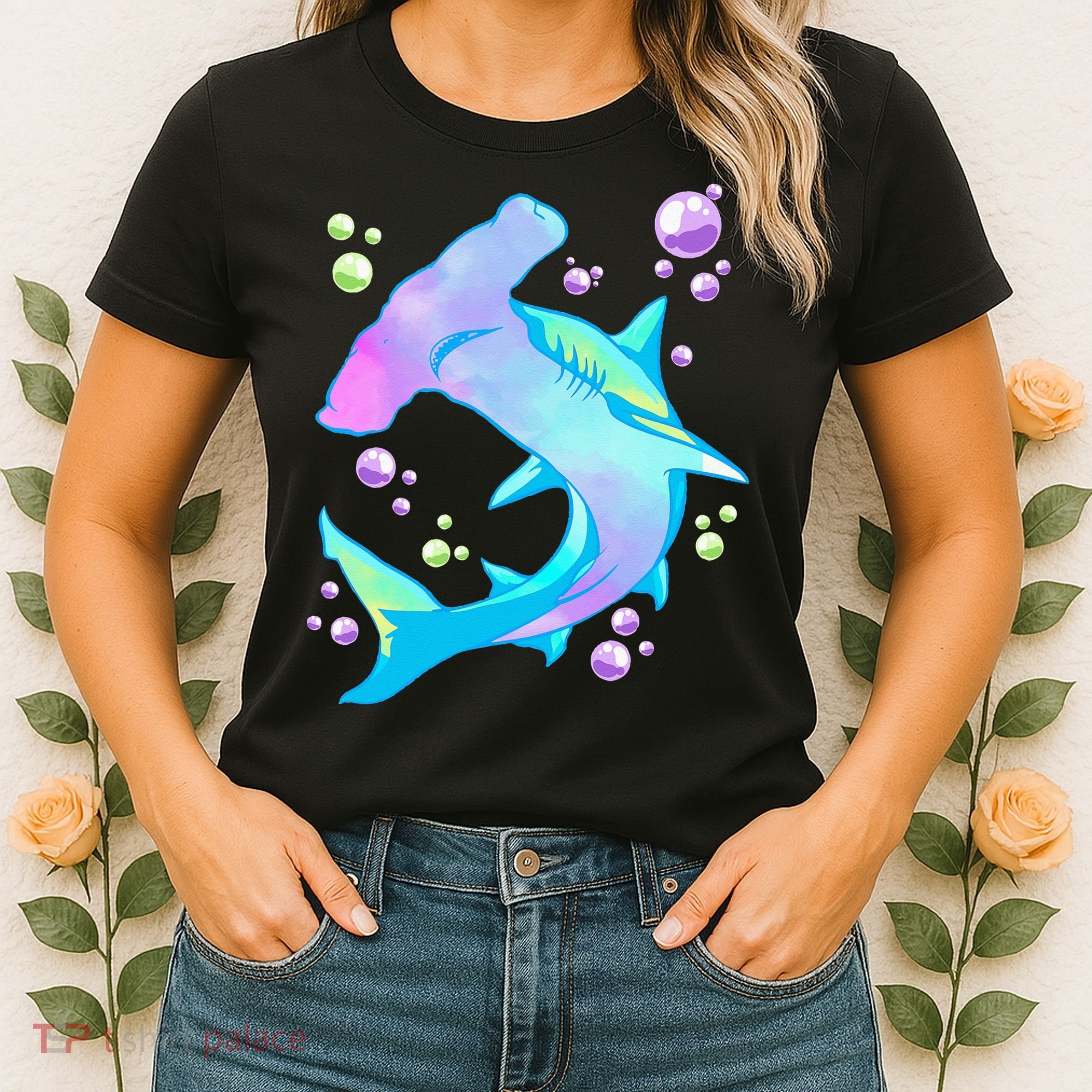 Hammerhead Shark Marine Life Gift Women's T-Shirt