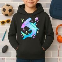 Hammerhead Shark Marine Life Gift Kids Hoodie thumb 2