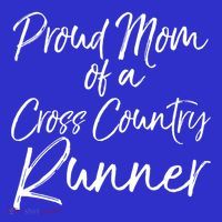High School Mom Run Gift Proud Mom Of A Cross Country Runner Meaningful Gift Long Sleeve Shirt thumb 2
