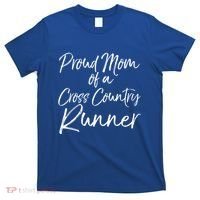 High School Mom Run Gift Proud Mom Of A Cross Country Runner Meaningful Gift T-Shirt thumb 0