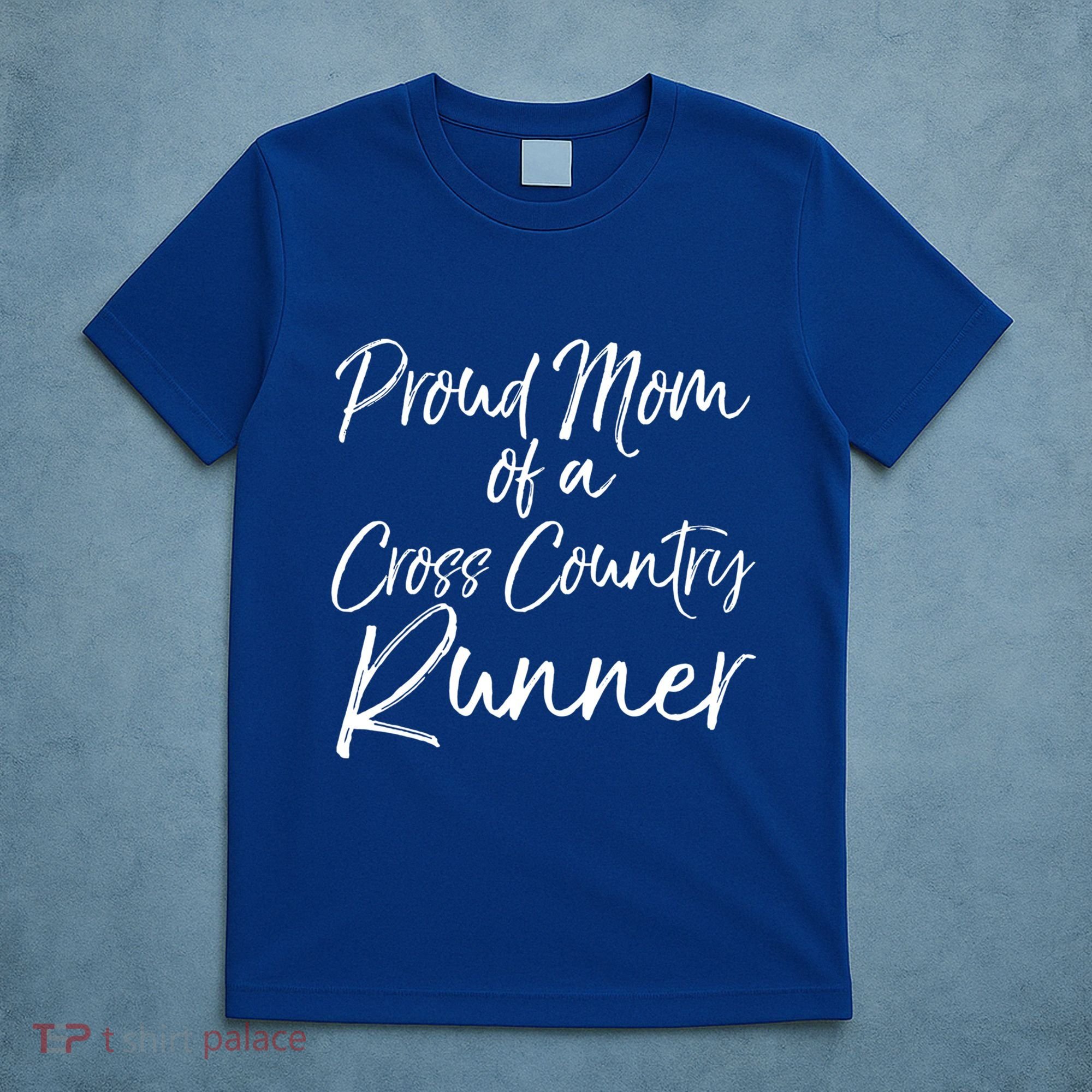 High School Mom Run Gift Proud Mom Of A Cross Country Runner Meaningful Gift T-Shirt