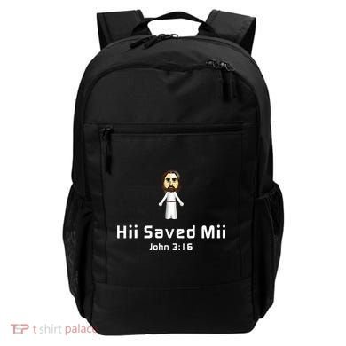 Hii Saved Mii John 316 Jesus Backpack