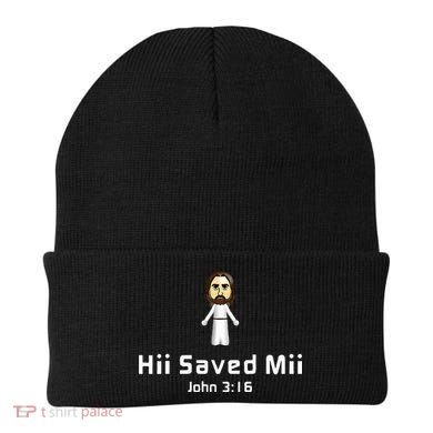 Hii Saved Mii John 316 Jesus Beanie