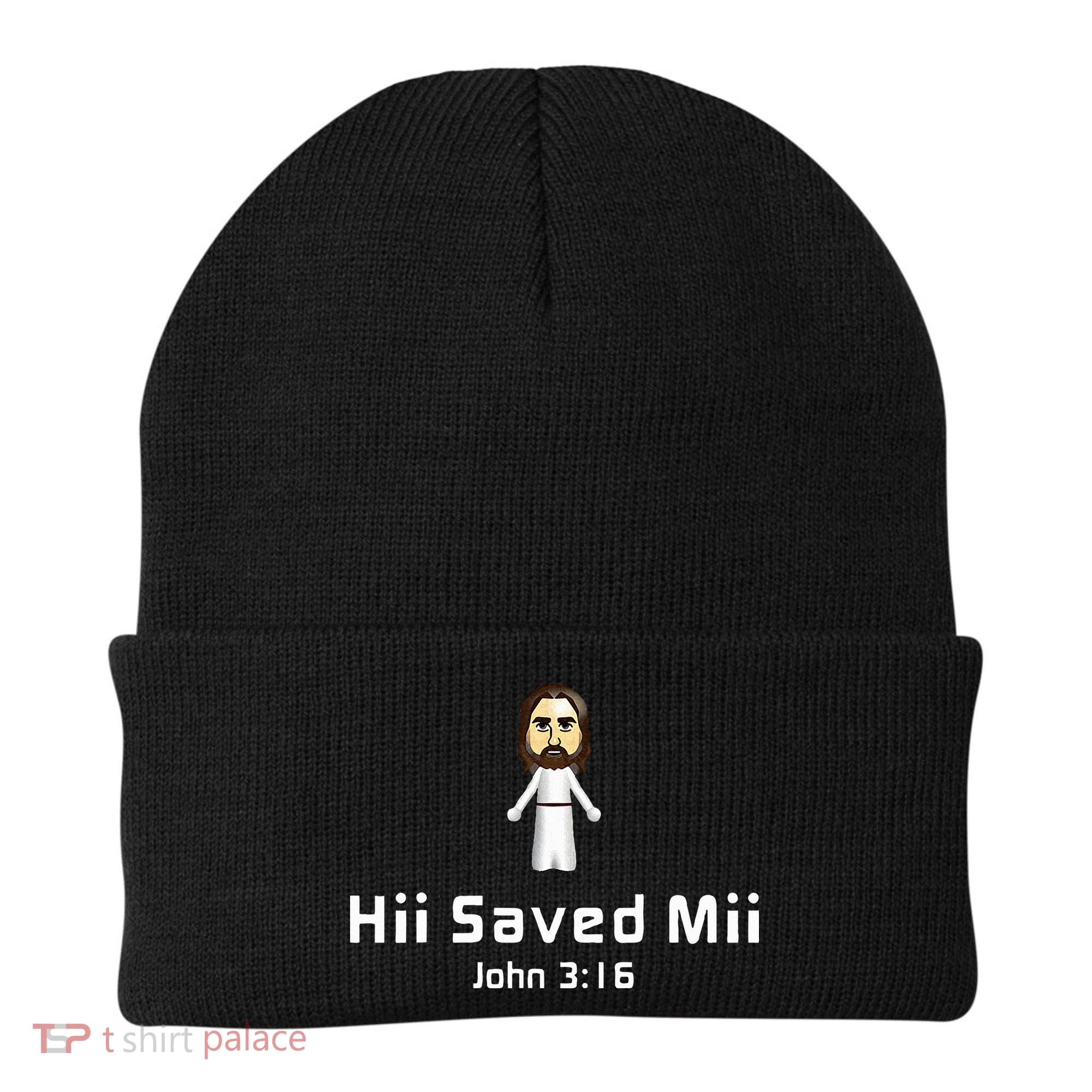 Hii Saved Mii John 316 Jesus Beanie