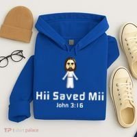 Hii Saved Mii John 316 Jesus Hoodie thumb 4