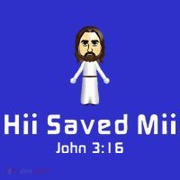 Hii Saved Mii John 316 Jesus Long Sleeve Shirt thumb 2