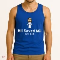 Hii Saved Mii John 316 Jesus Tank Top thumb 3