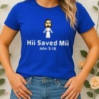 Hii Saved Mii John 316 Jesus Women's T-Shirt thumb 2