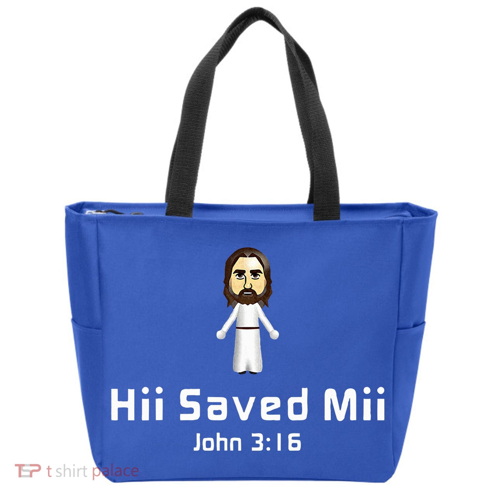 Hii Saved Mii John 316 Jesus Tote Bag