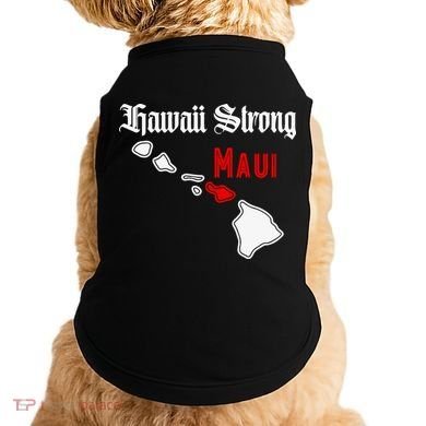 Hawaii Strong Maui Gift Doggie Tank