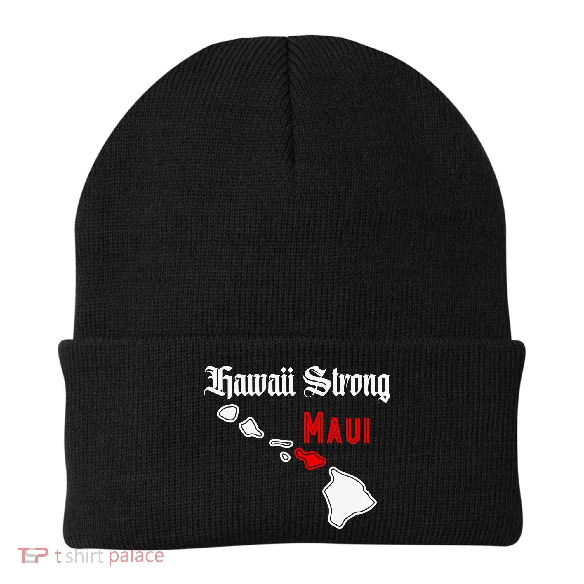 Hawaii Strong Maui Gift Beanie