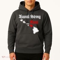 Hawaii Strong Maui Gift Hoodie thumb 2