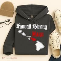 Hawaii Strong Maui Gift Hoodie thumb 4