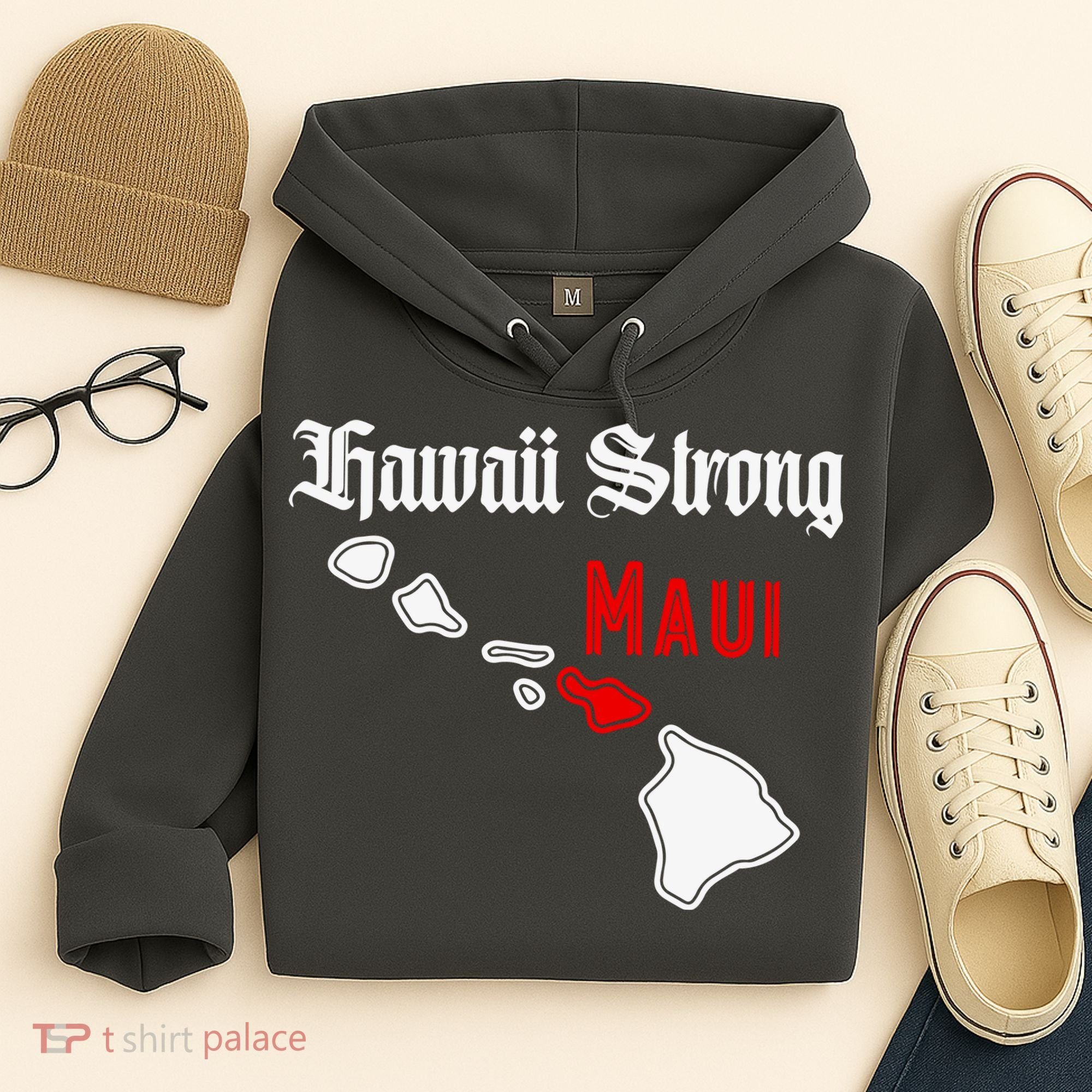 Hawaii Strong Maui Gift Hoodie