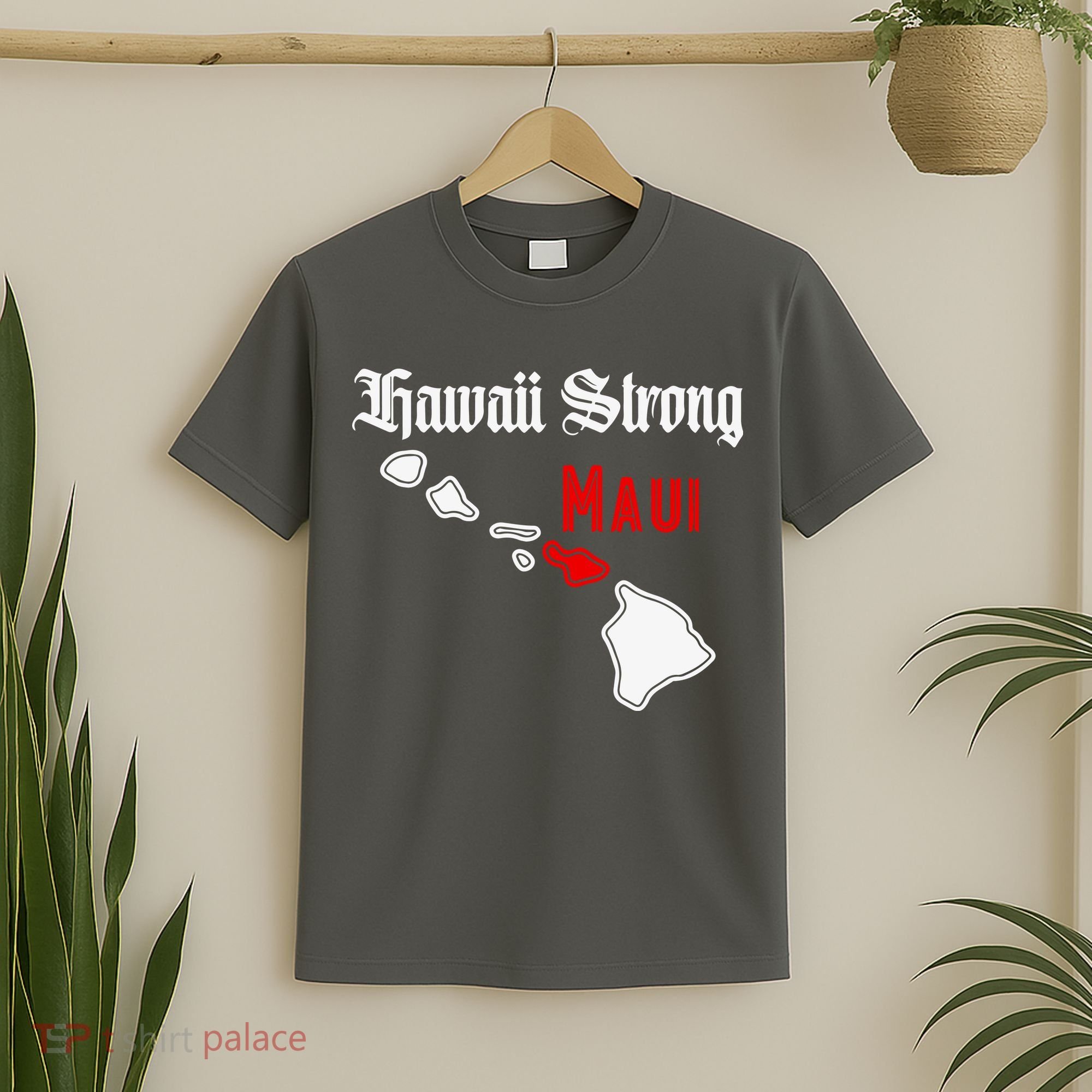 Hawaii Strong Maui Gift T-Shirt