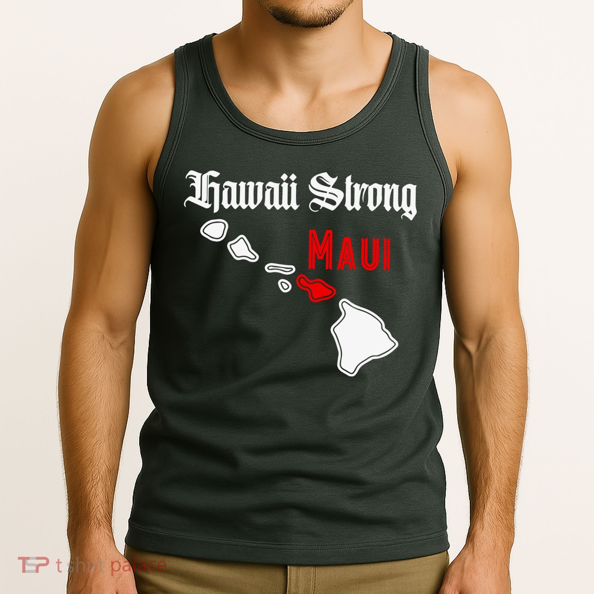 Hawaii Strong Maui Gift Tank Top