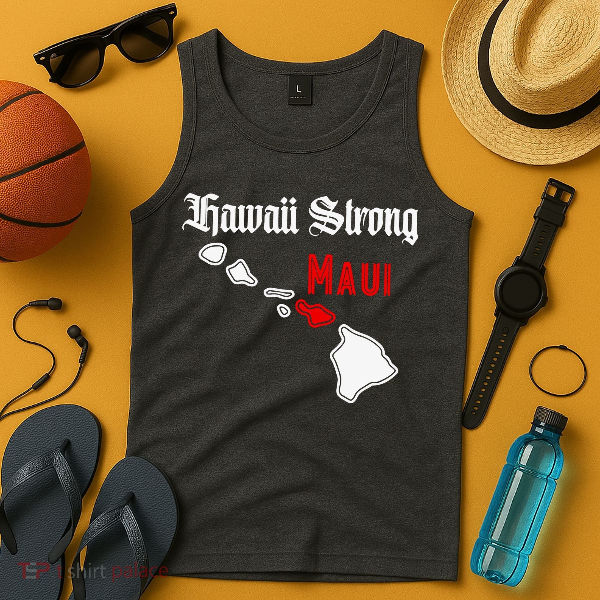 Hawaii Strong Maui Gift Tank Top