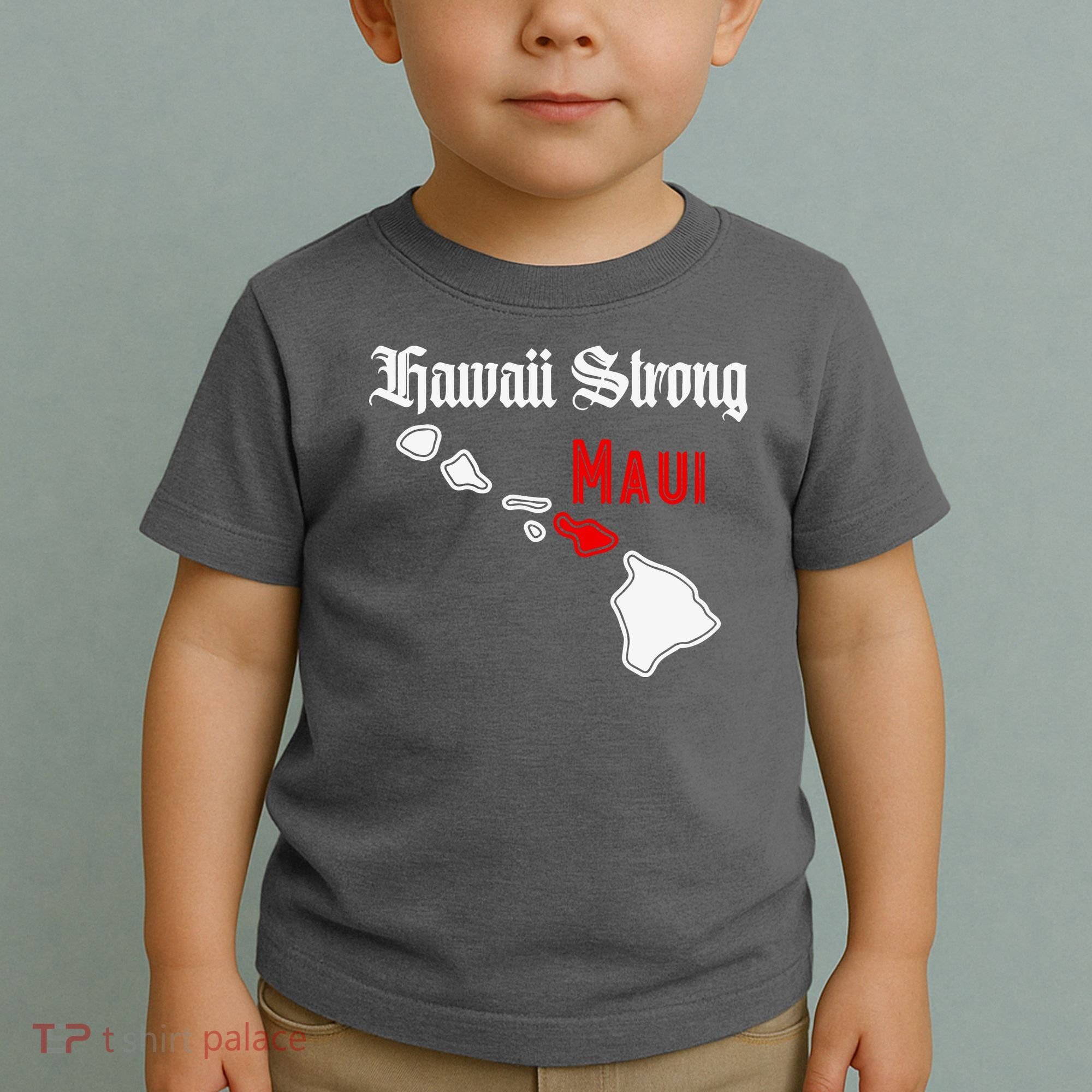 Hawaii Strong Maui Gift Toddler T-Shirt