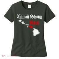 Hawaii Strong Maui Gift Women's T-Shirt thumb 0