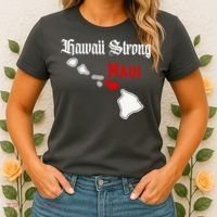 Hawaii Strong Maui Gift Women's T-Shirt thumb 2
